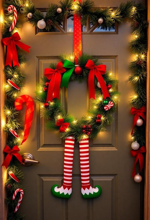 charming elf holiday decorations