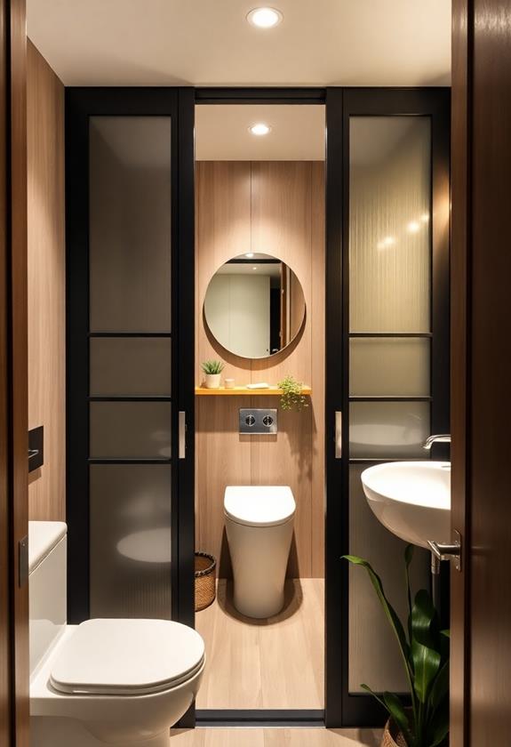 choose sliding doors option