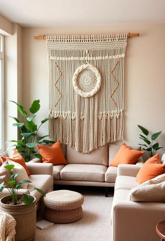 decorative fabric wall art