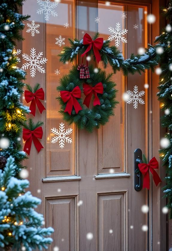 decorative frosted glass stickers