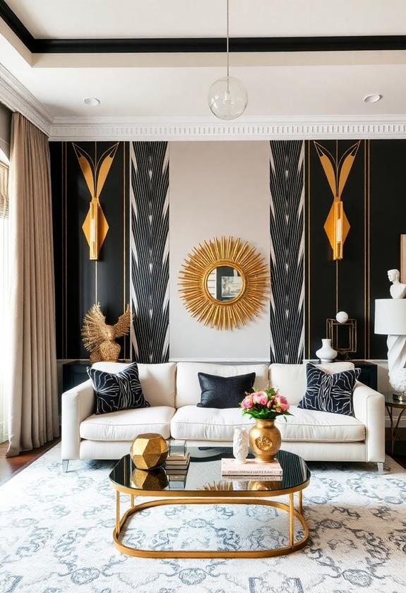 elegant geometric design elements