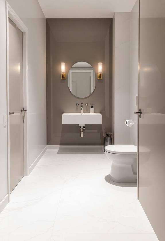 opt for spacious tiles