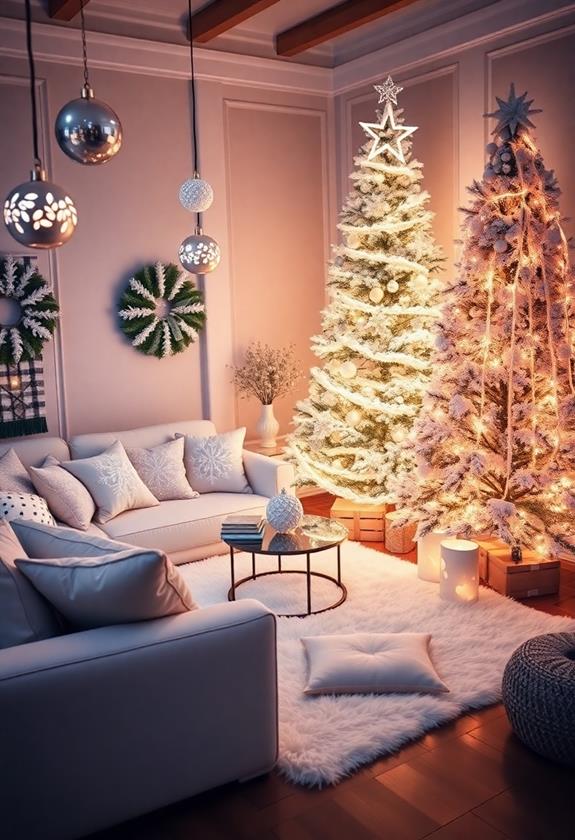 playful winter wonderland touches