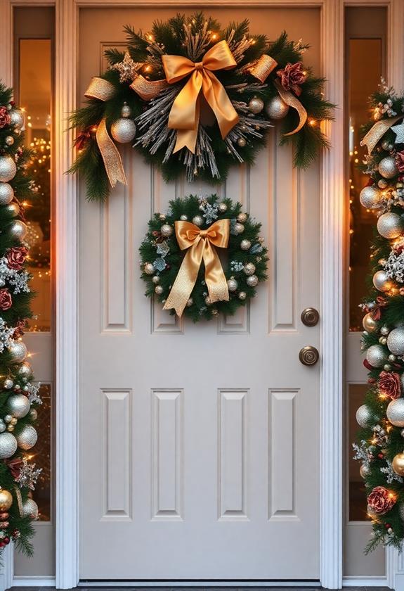 shiny decorative elements