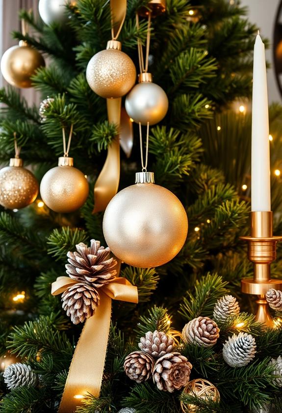 shiny decorative elements