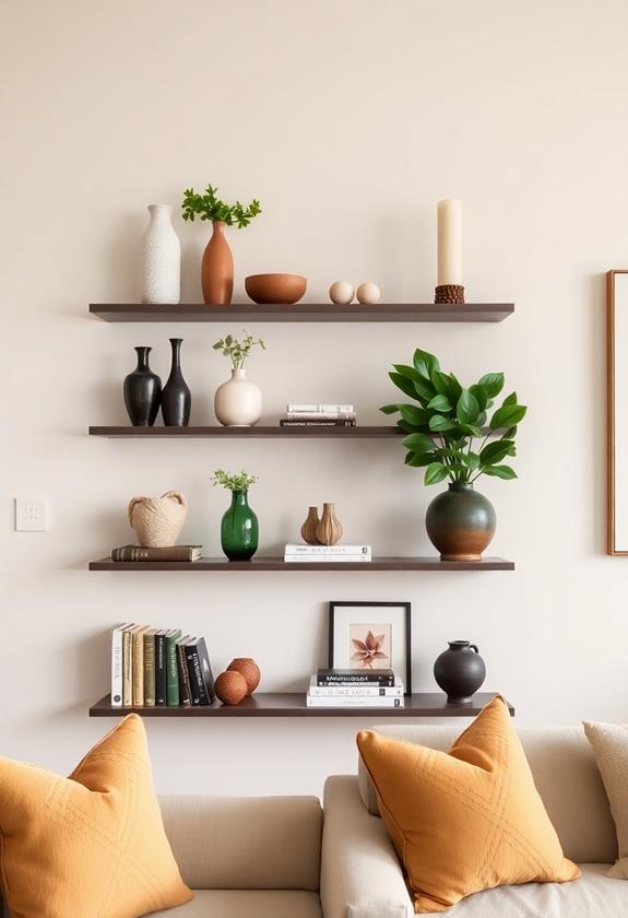 stylish wall mounted storage solution