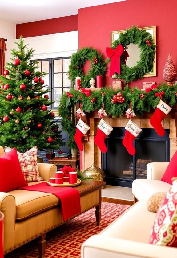 traditional holiday color scheme