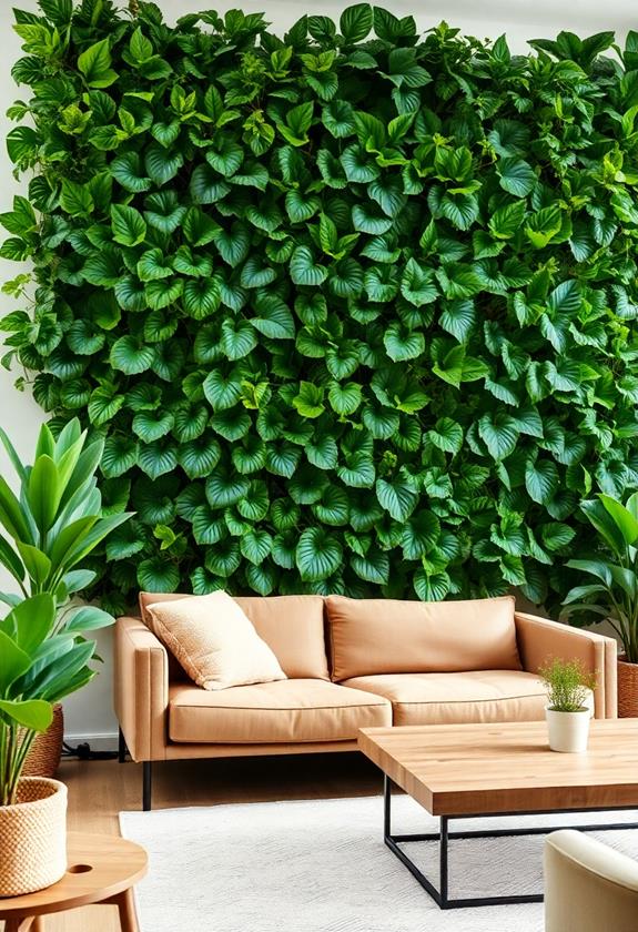 vertical greenery display ideas