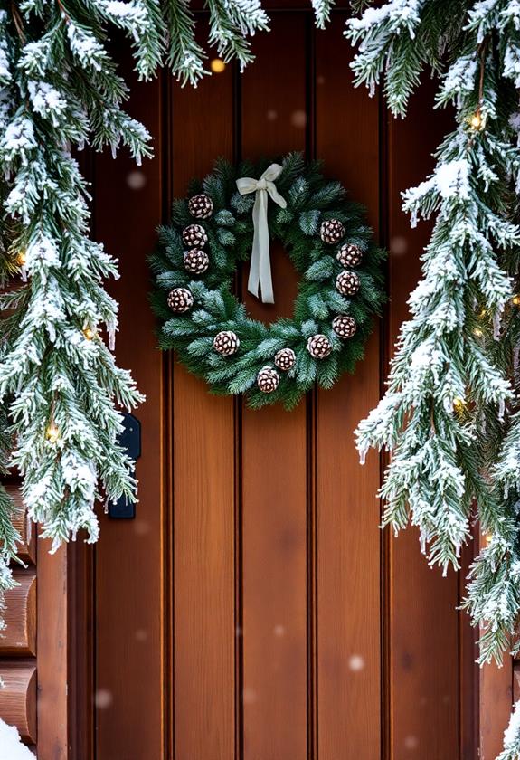 winter woodland decor elements