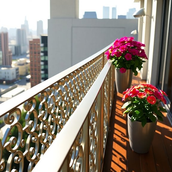 24 Stunning Balcony Railing Design - Interiorshape | Best Interior ...