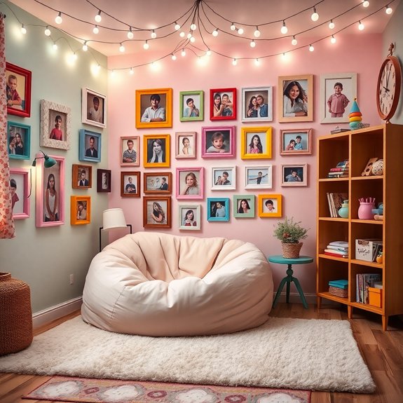 customizable photo display frames