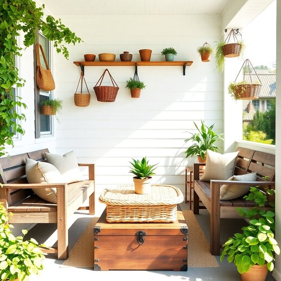 19 Front Porch Ideas To Try - Interiorshape | Best Interior Design ...