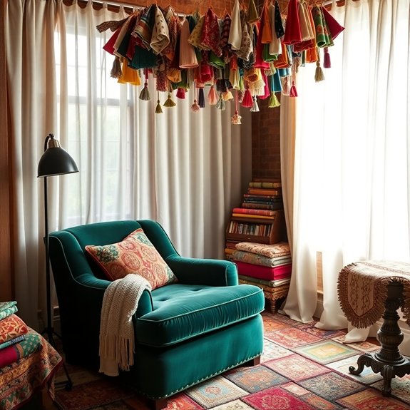 View of Explaining the Use of Textiles in Interior Design