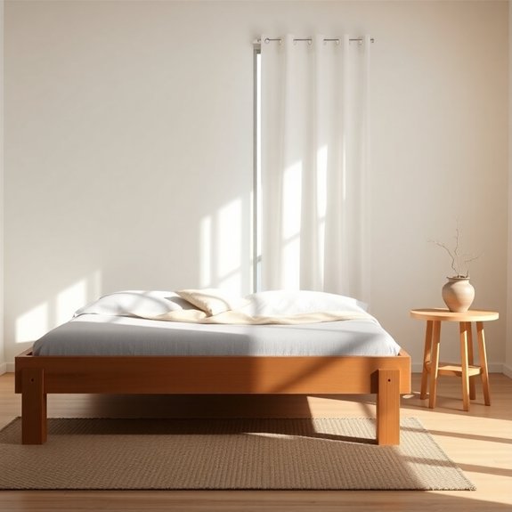 View of cozy minimalist home making after furniture free living ... - YouTube