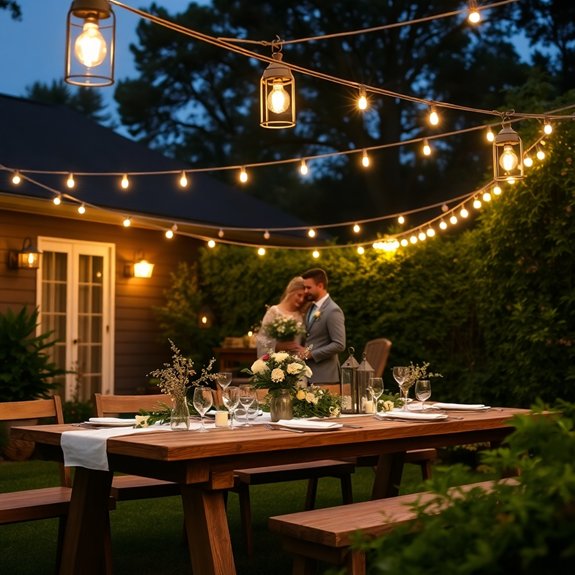 24 Backyard Wedding Ideas for a Romantic, Intimate Celebration - The Tanee