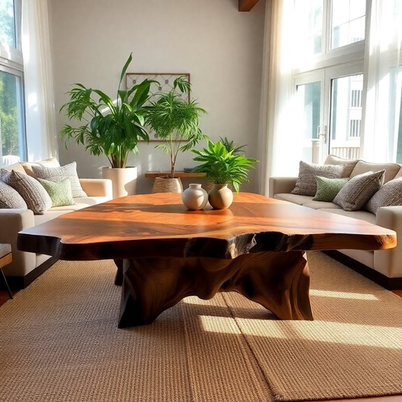 24 Earthy Living Room Ideas That Bring Nature Indoors - The Tanee