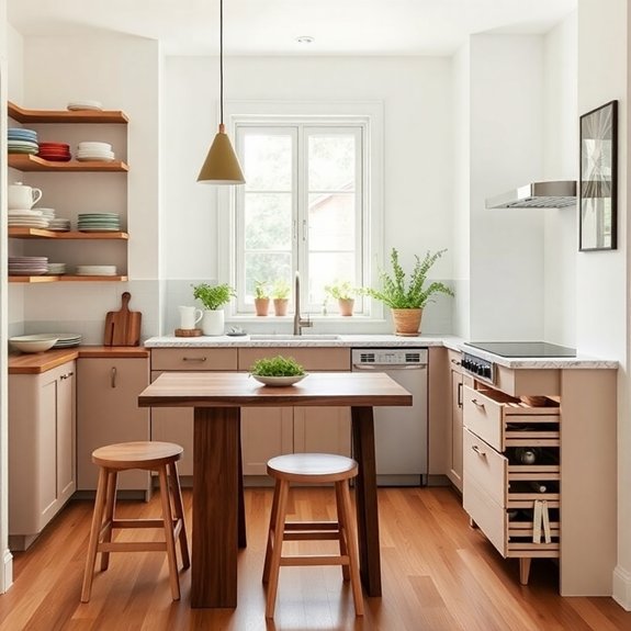 21 Small Kitchen Ideas That Maximize Style & Storage - The Tanee