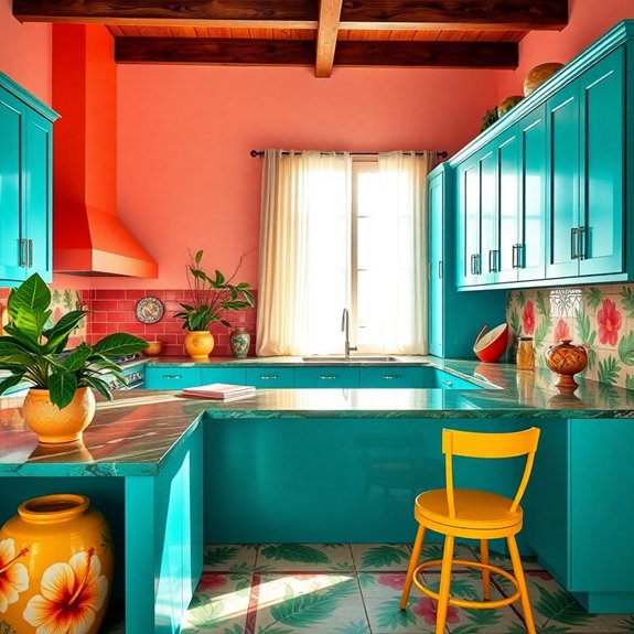 Picture of 21 Creative Kitchen Colors Schemes Ideas - Interiorshape