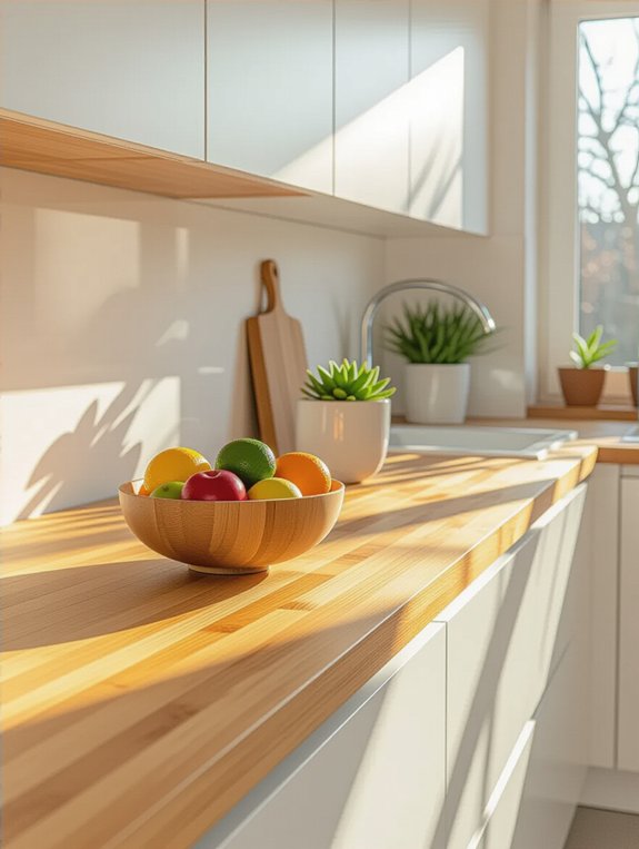 bamboo countertops for sustainability