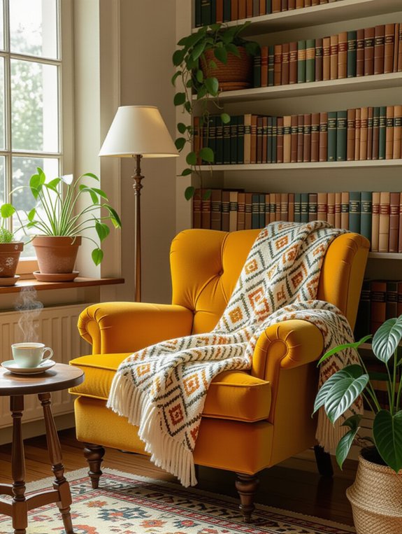 cozy corner for reading