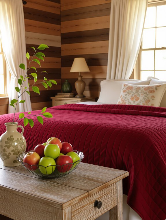 fresh apples for decor