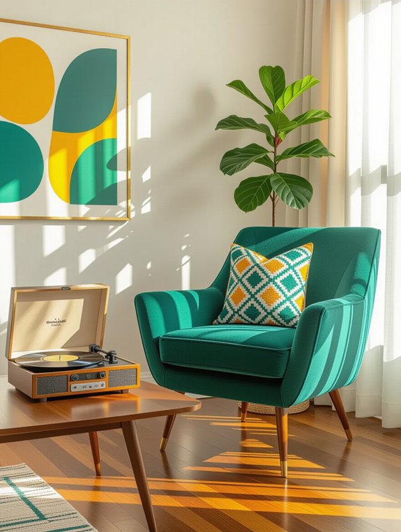 mid century modern design elements