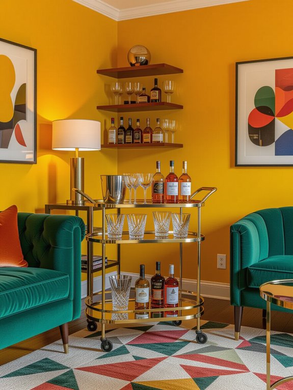 stylish vintage bar essentials