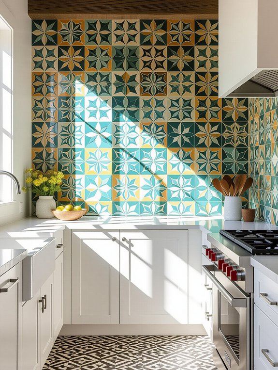 unique durable kitchen tiles