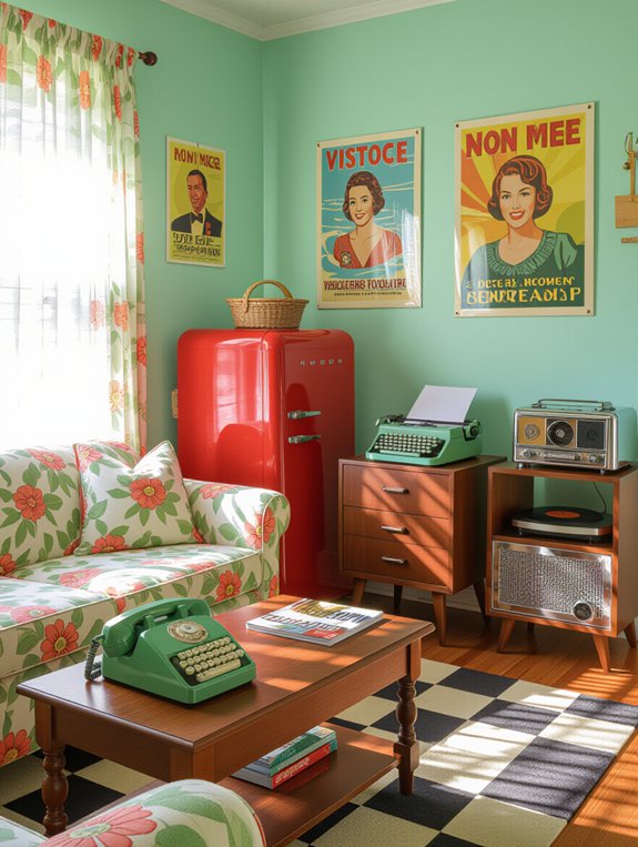 vintage appliances add nostalgia
