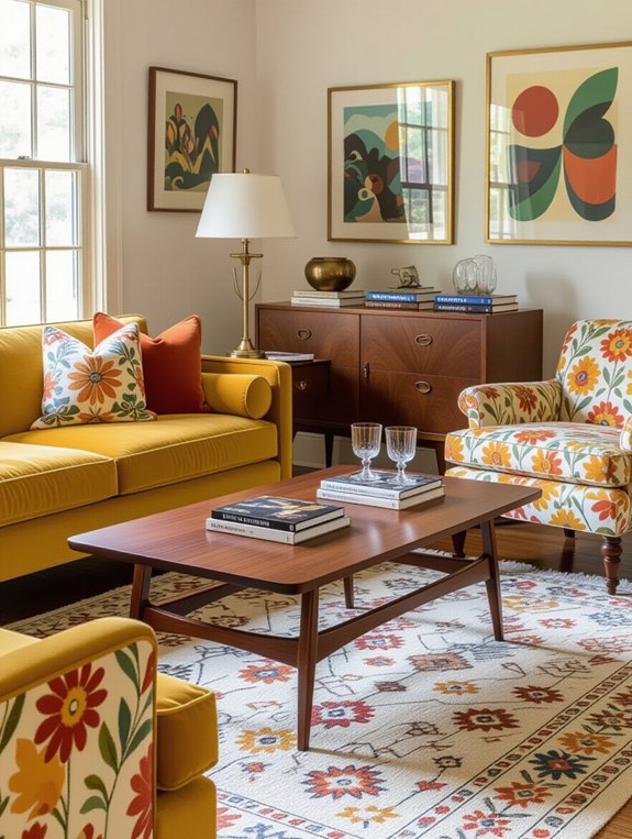 vintage furniture enhances nostalgia