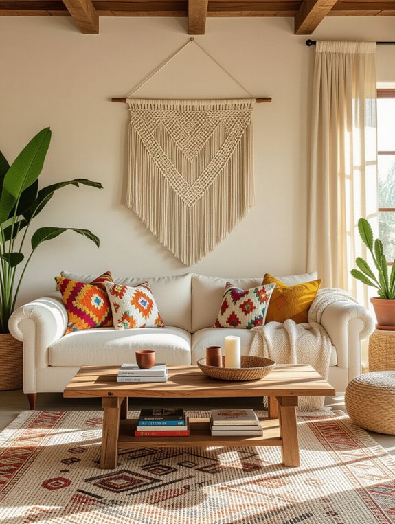 eclectic warm cozy retreat