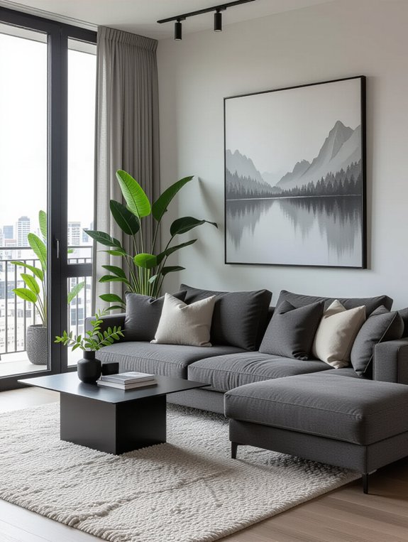 monochromatic design for elegance