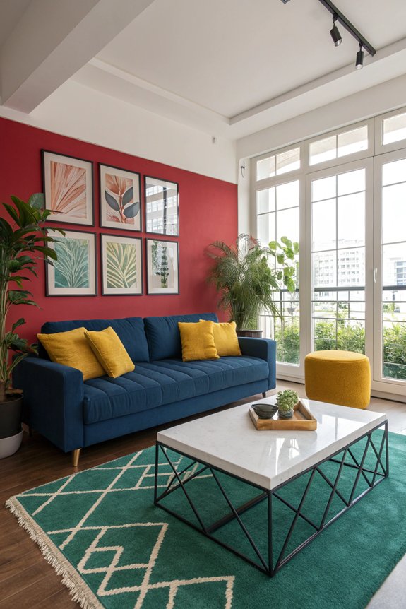 bold color palette transformation