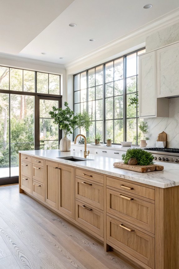 bright elegant white oak