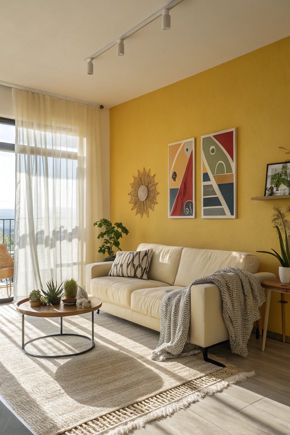 brighten living room decor