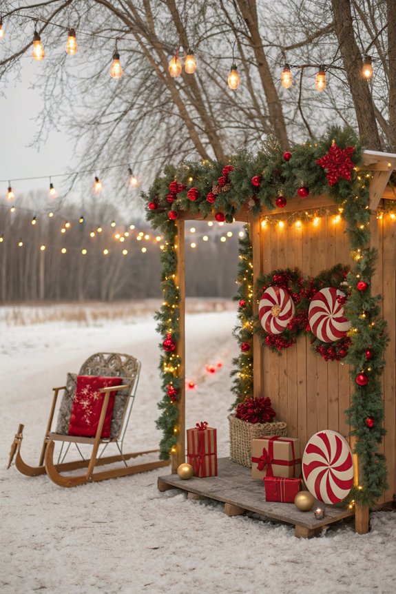 christmas photo booth fun