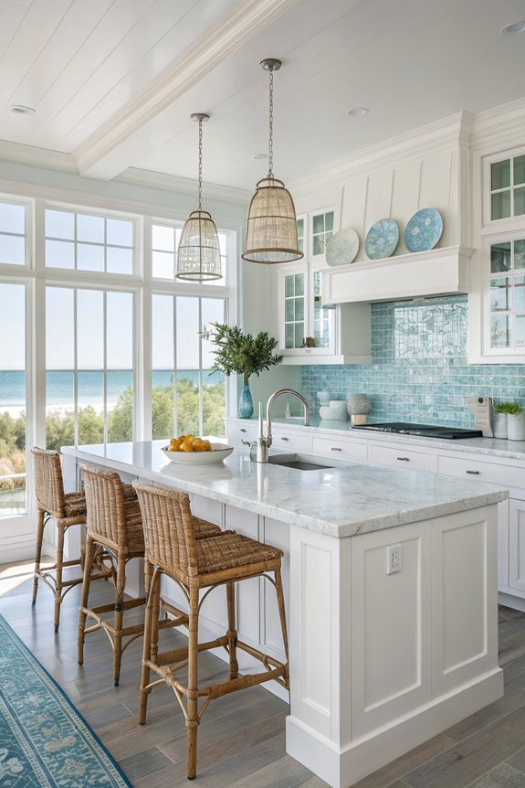 coastal kitchen design elements