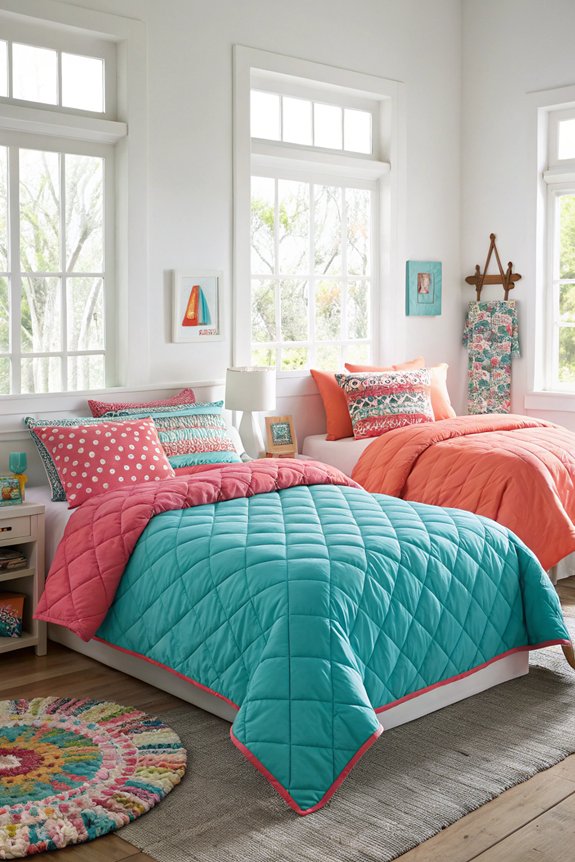 colorful beds transform spaces