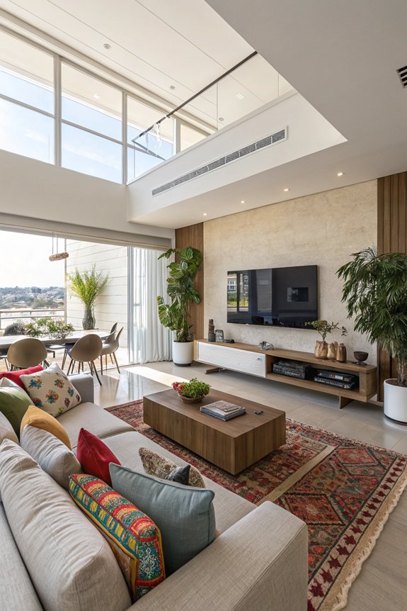 comfortable social entertainment hub