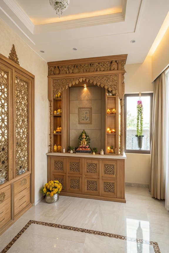 compact spiritual space design