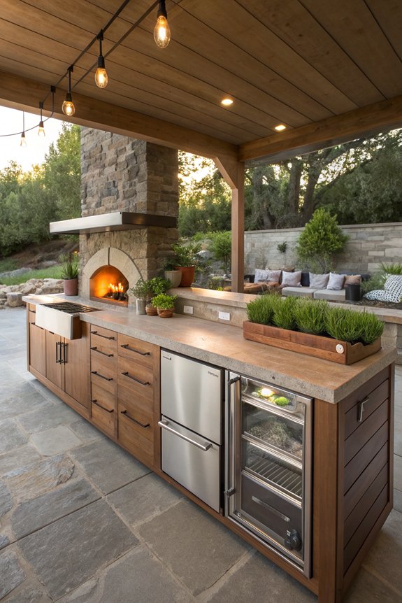 convenient outdoor cooking experience