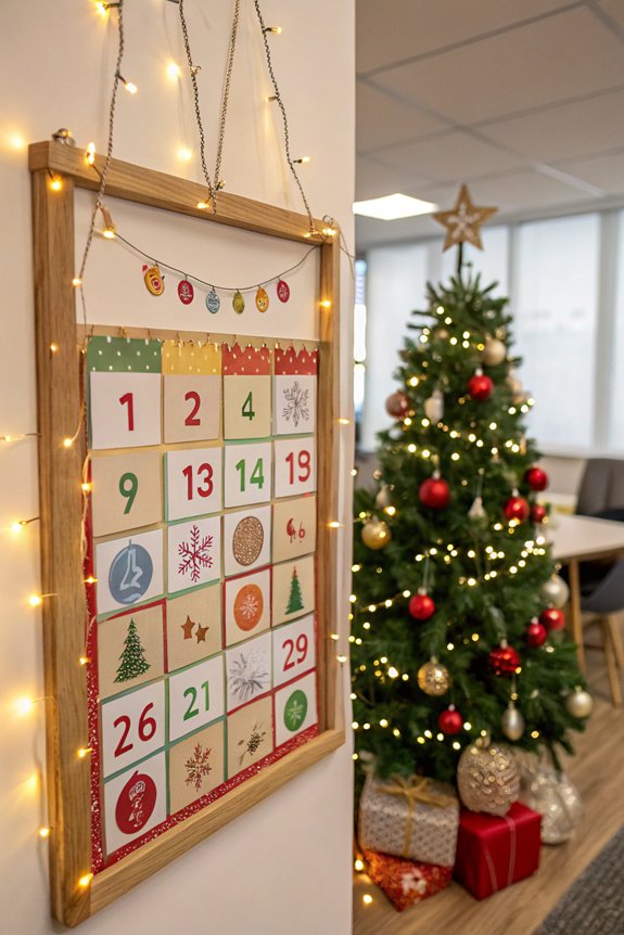 countdown calendar holiday fun