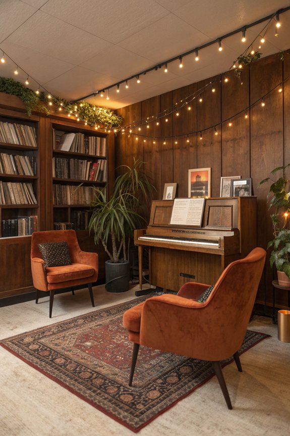 cozy acoustic music sanctuary