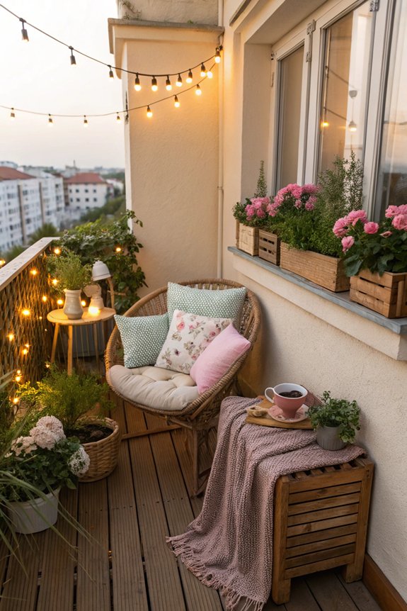 cozy balcony seating essentials