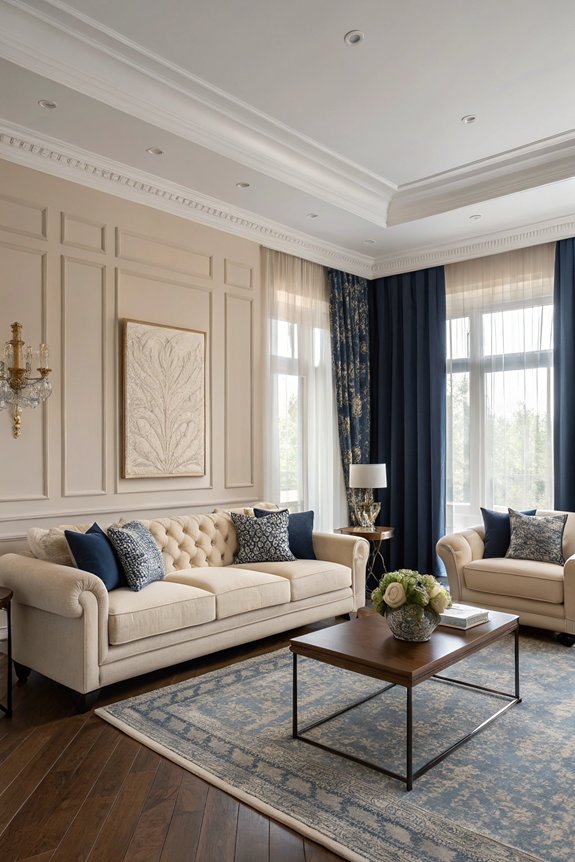 cozy color palette selection