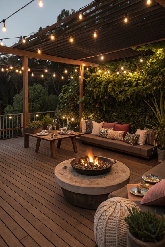 cozy fire pit gatherings