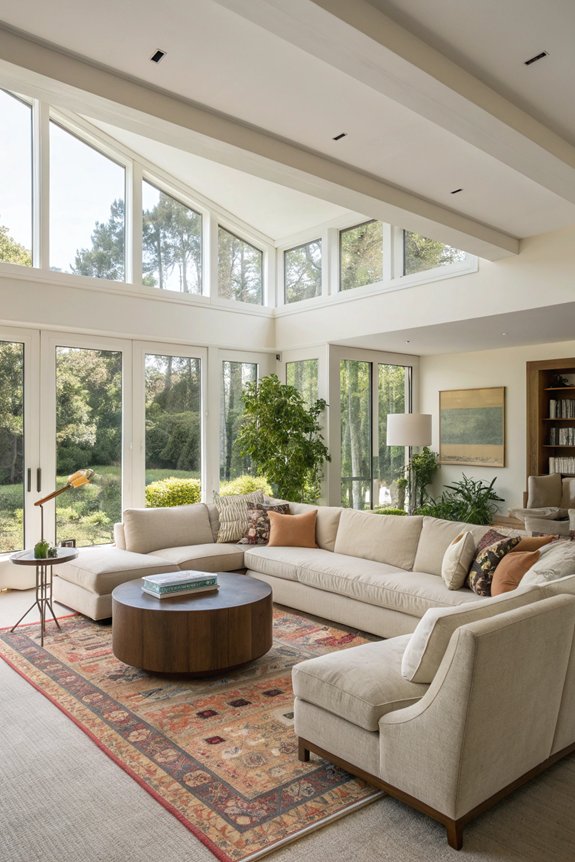 cozy l shaped corner seating