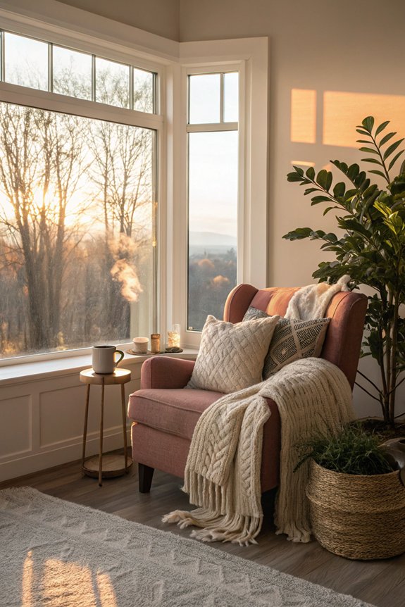 cozy nook for intimacy