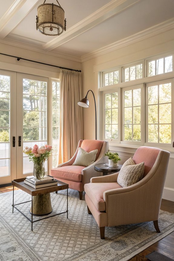 cozy nook with multifunctional furniture