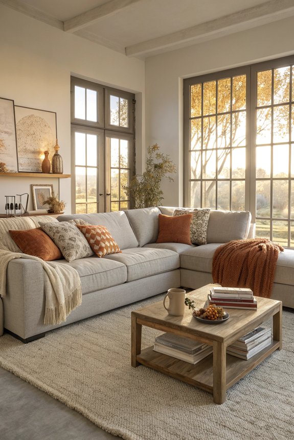 cozy seating for families